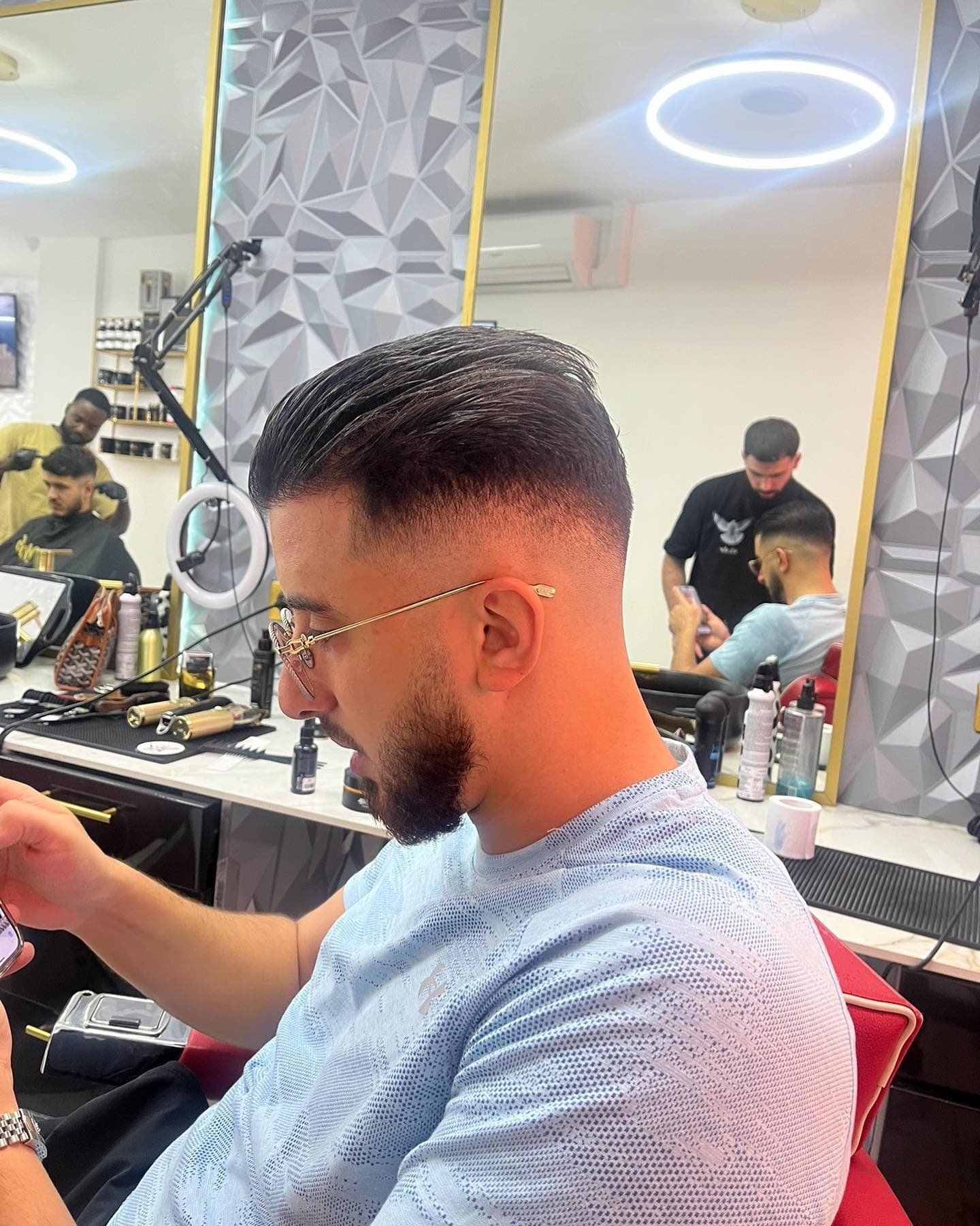 Réalisation JB Haircut · coupe 12